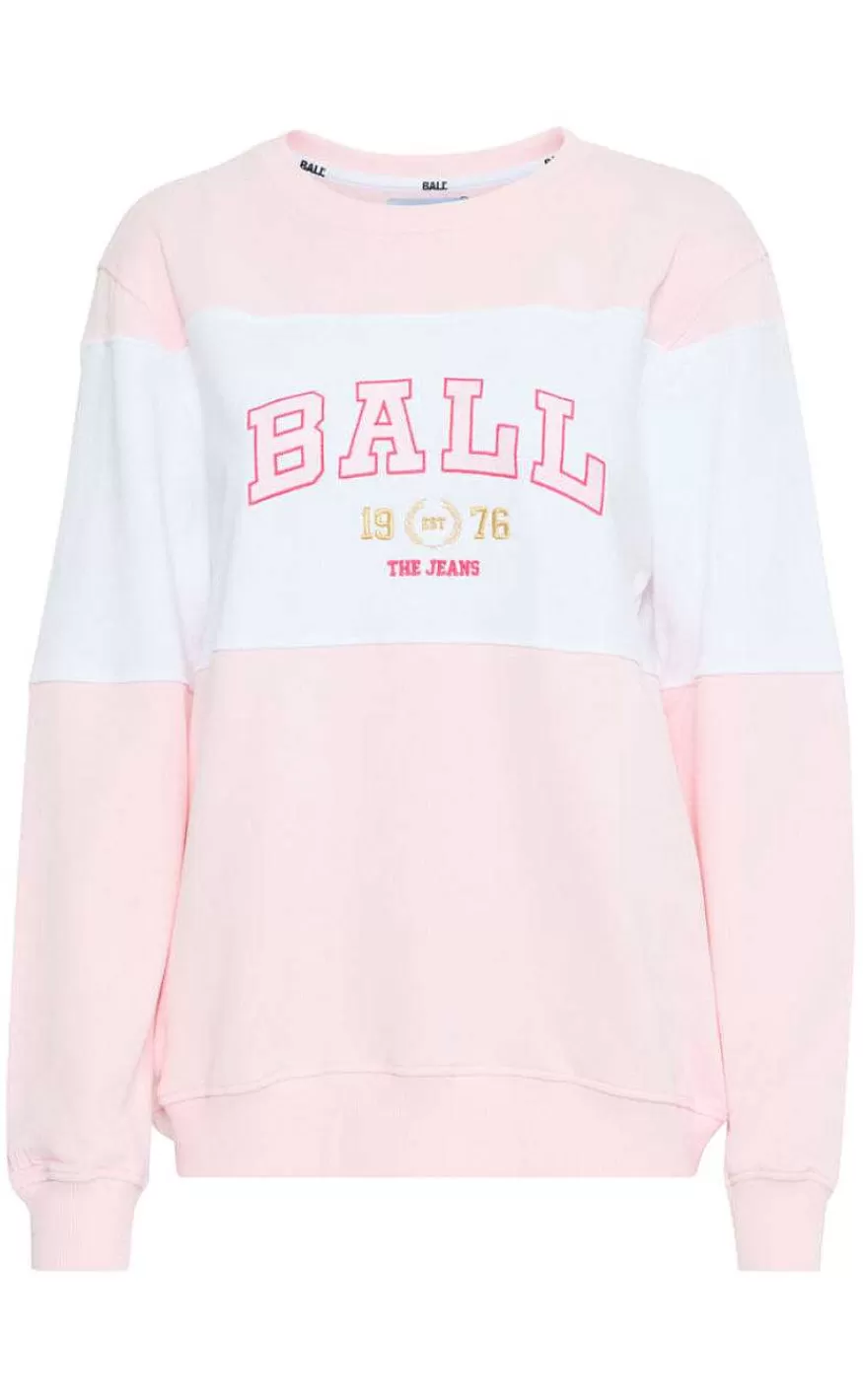 BALL Original Sweatshirt - J. Montana - Milkshake New