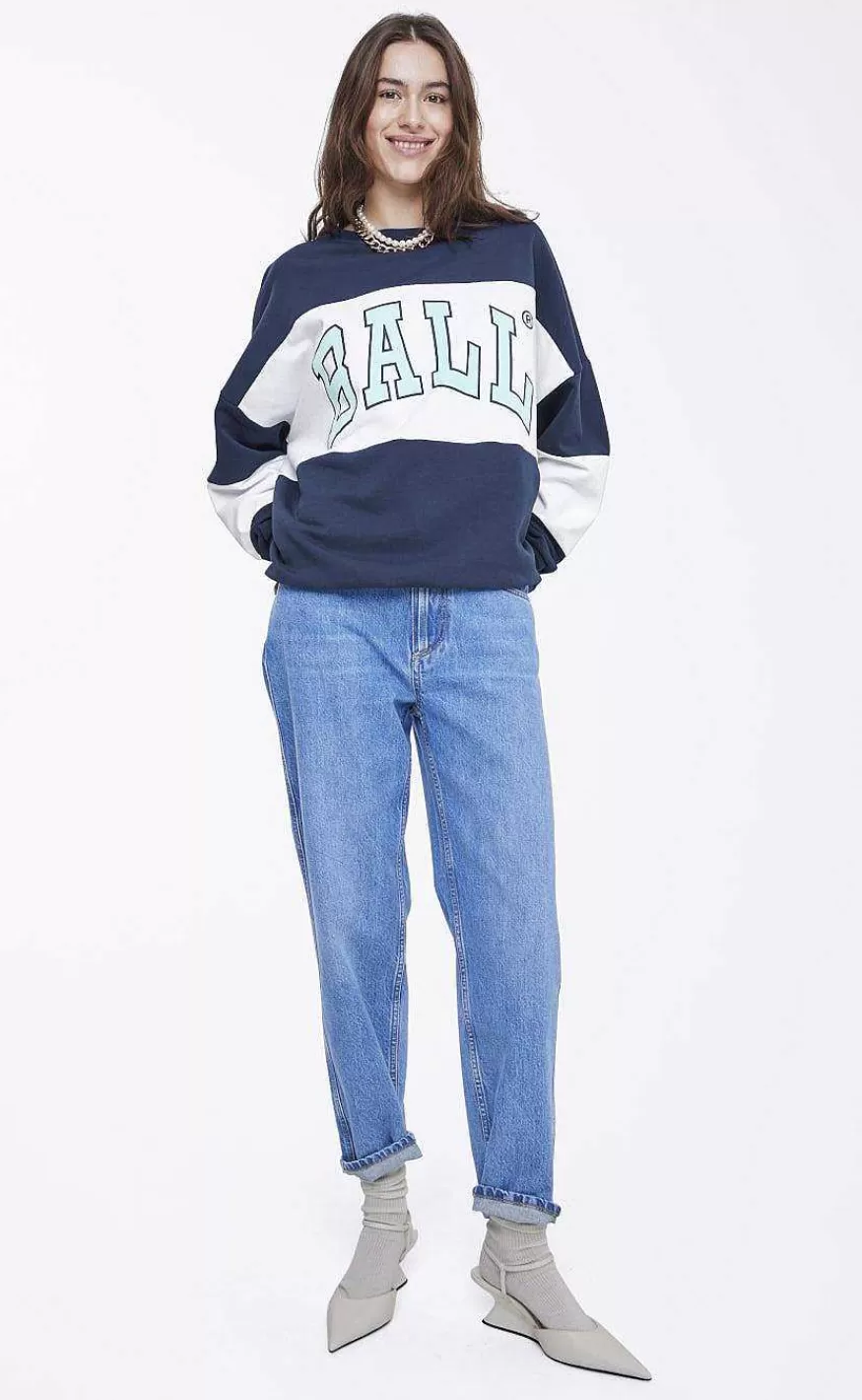 BALL Original Sweatshirt - J. Robinson - Ocean Cheap