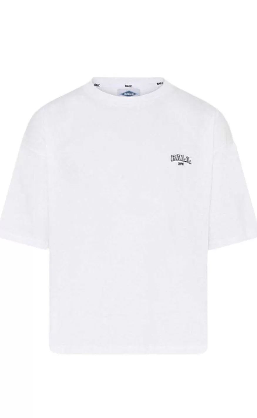 BALL Original T-Shirt - L. Mark - Bright White Fashion