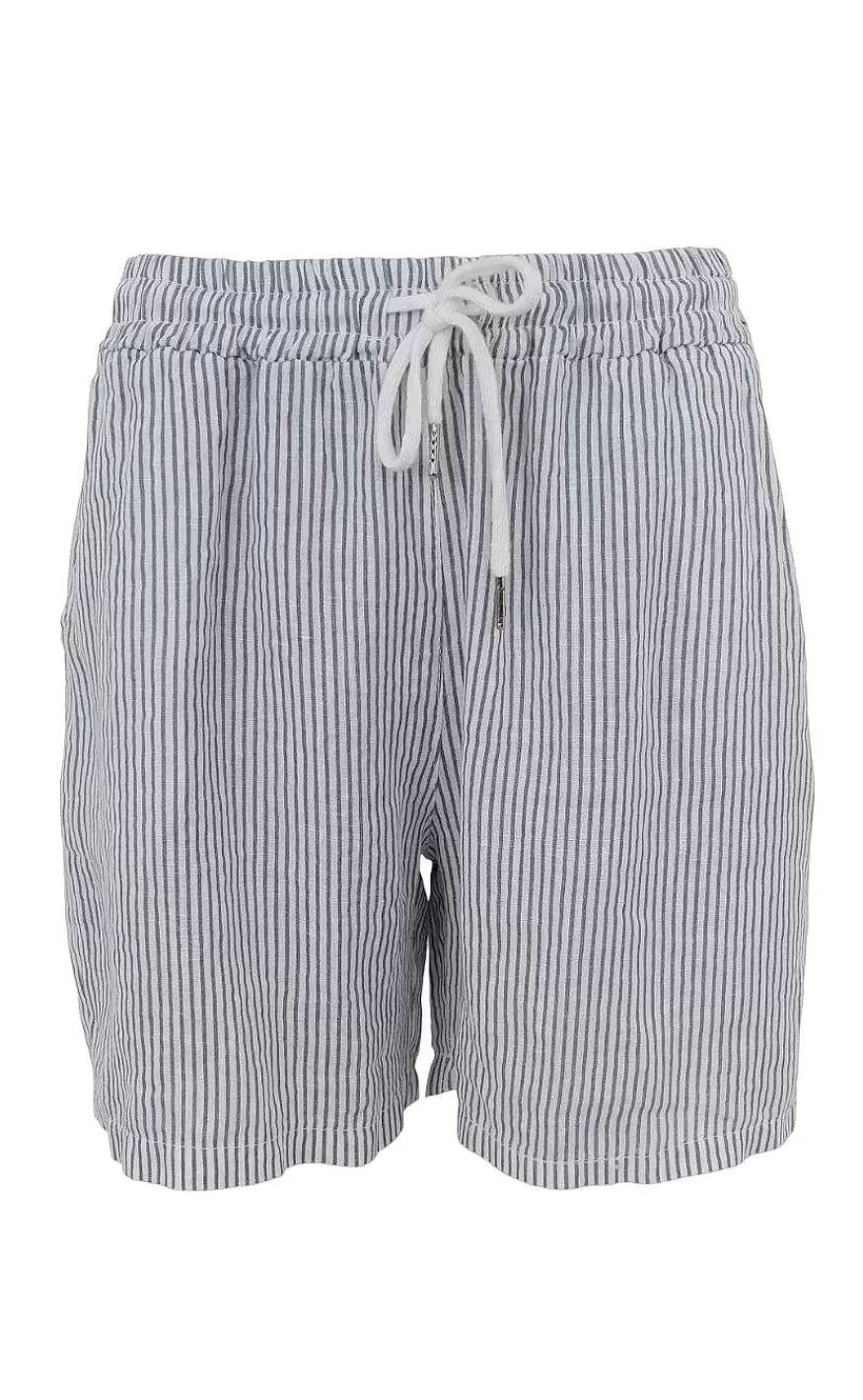 Black Colour Shorts - Melina - Northeren Grey Clearance