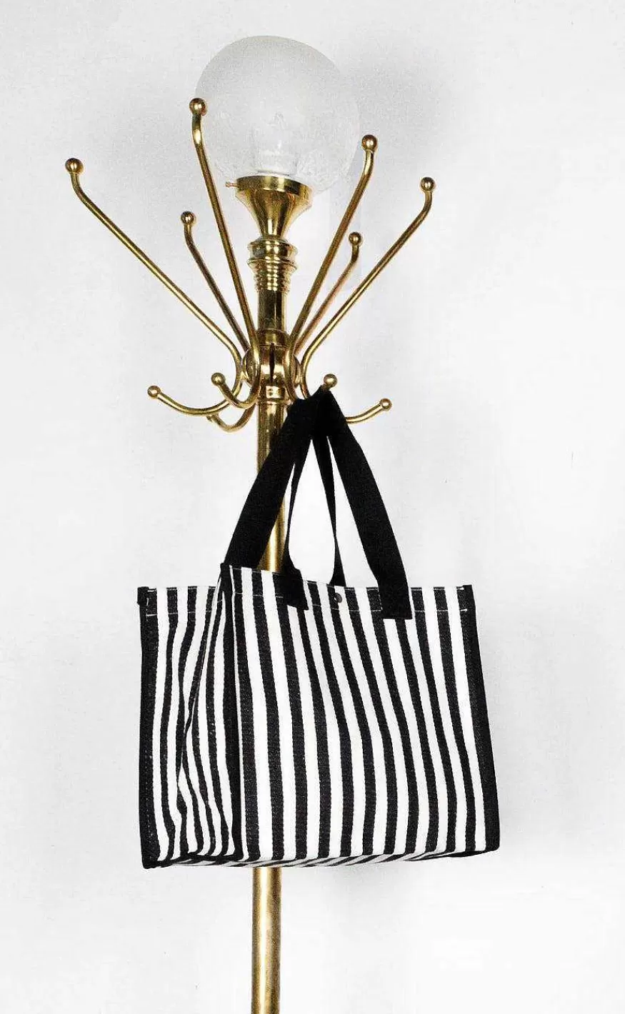 Black Colour Taske - Piper - Black Stripe Hot