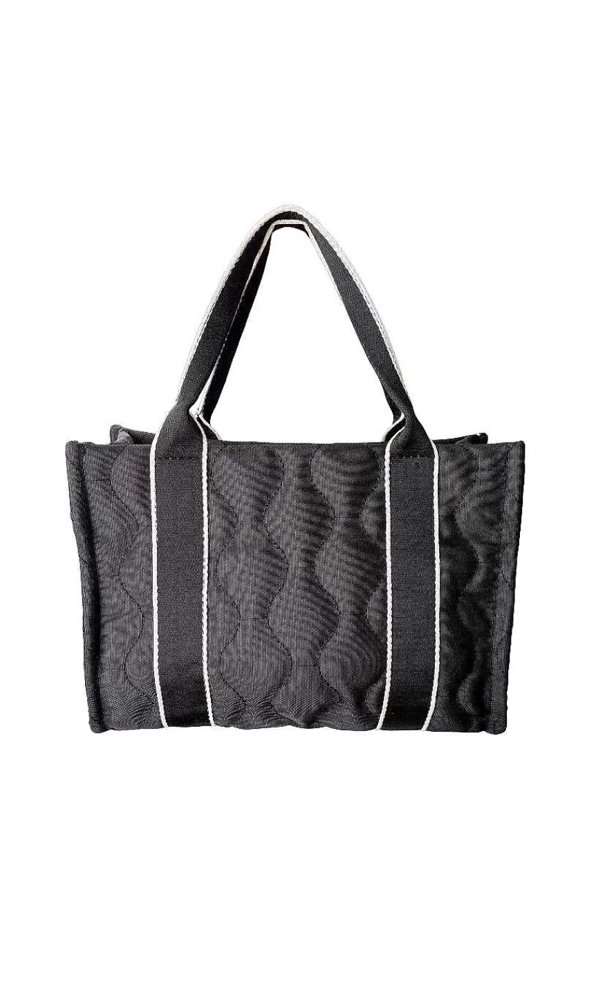 Black Colour Taske - Vanda - Black Fashion