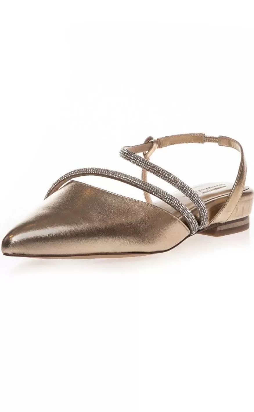 Copenhagen Shoes Ballerina - Femini - Platino Sale