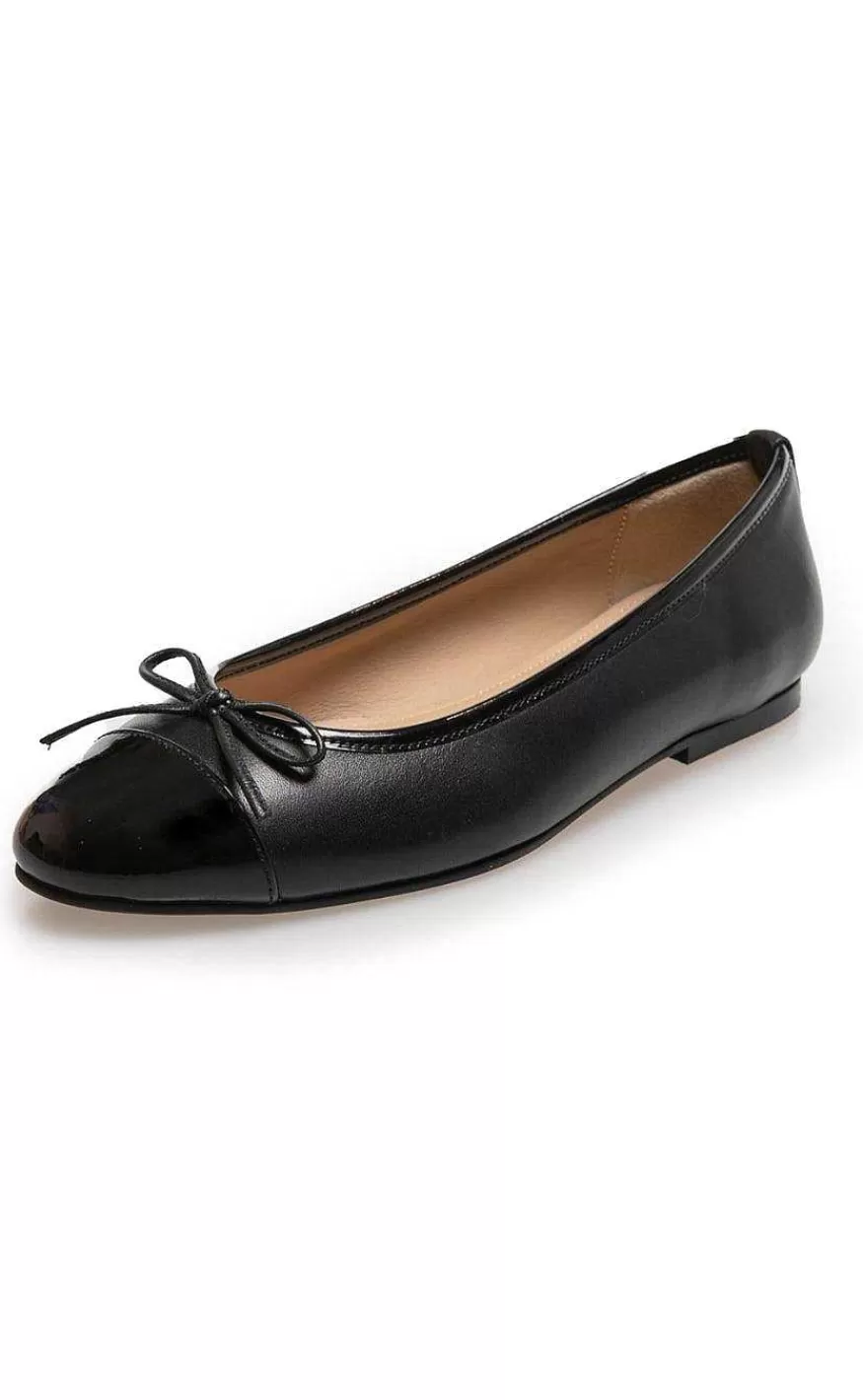 Copenhagen Shoes Ballerina - Like Moving Patent Toe - Black Patent Outlet