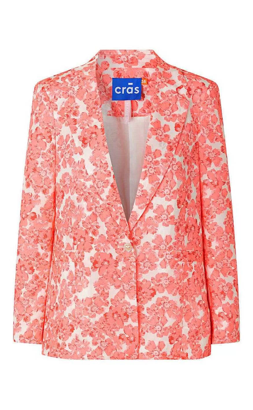 Cras Blazer - Madelyn - Minty Coral Cheap