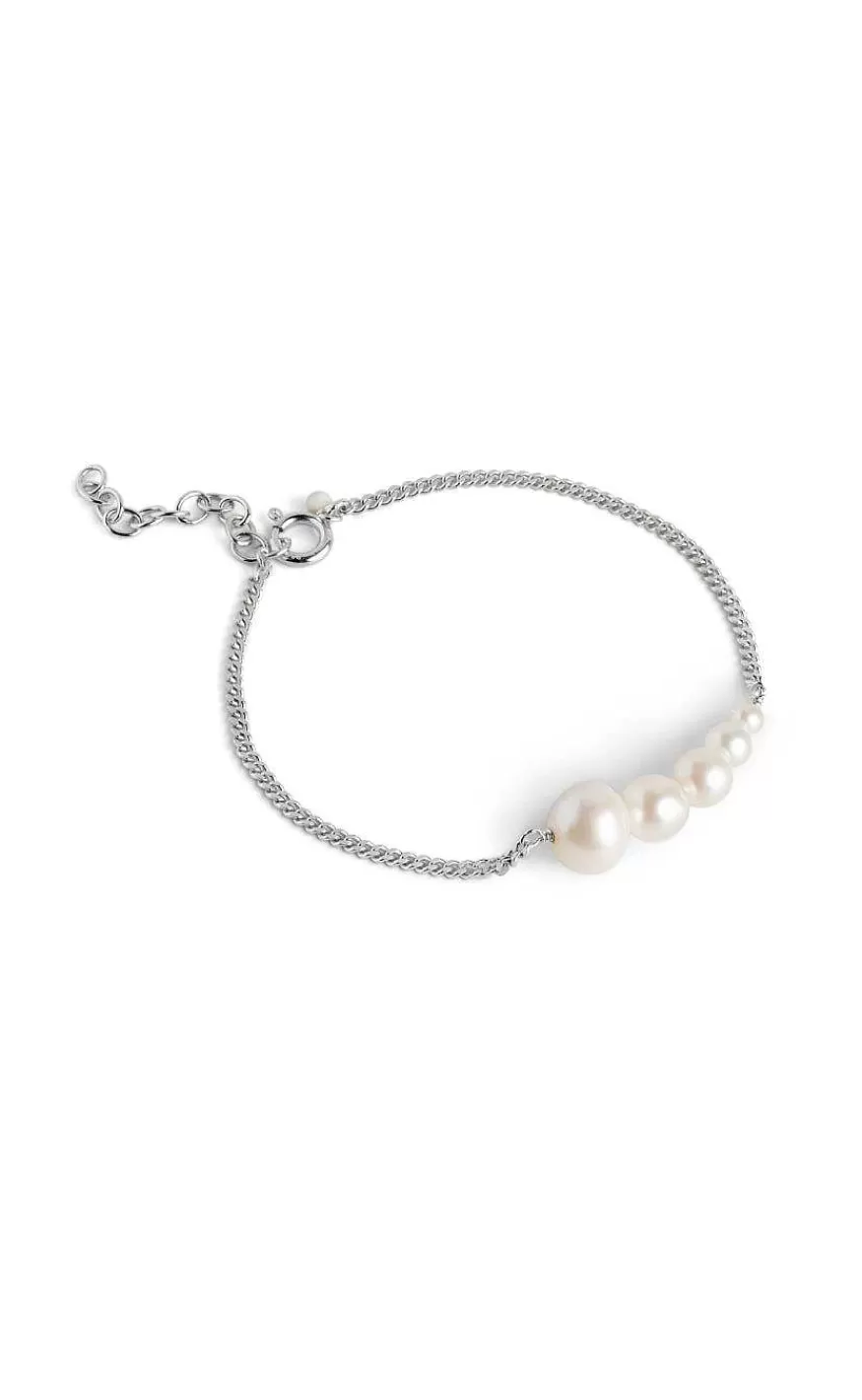 ENAMEL Copenhagen Armband - Carmen Pearls - Silver Outlet