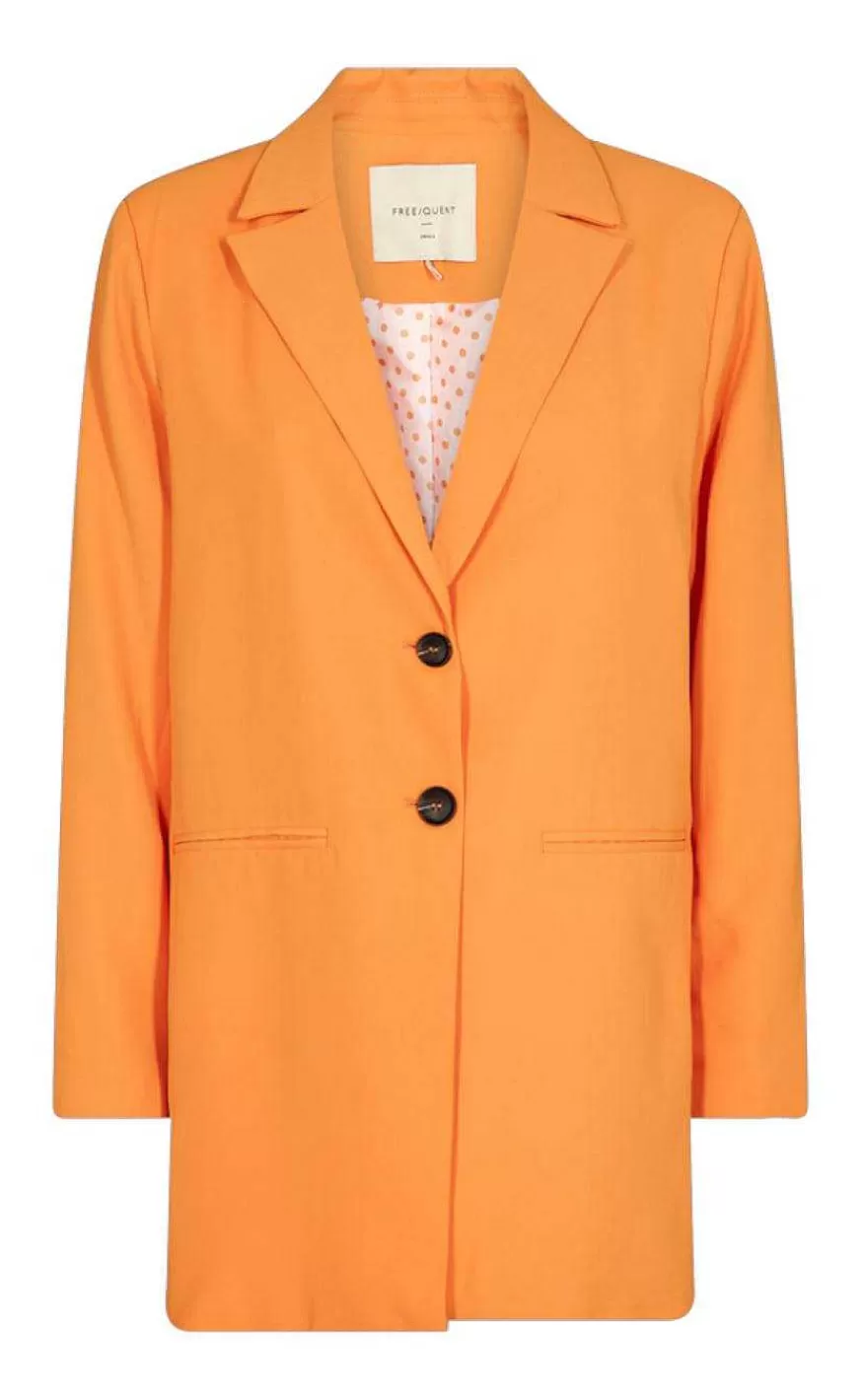 FreeQuent Blazer - Lenny - Flame Orange Online