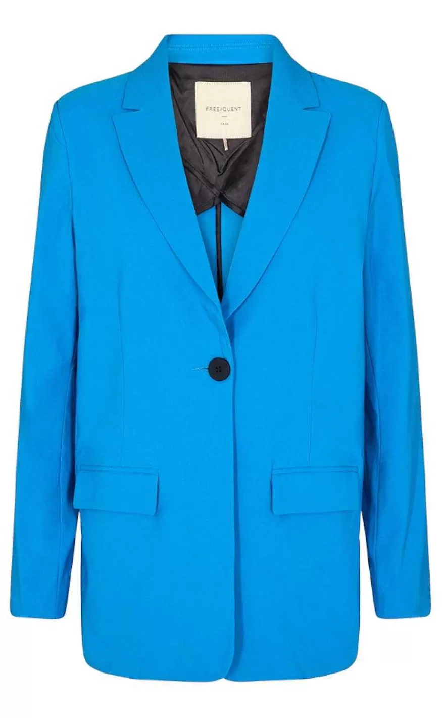 FreeQuent Blazer - Solvej - French Blue Best Sale