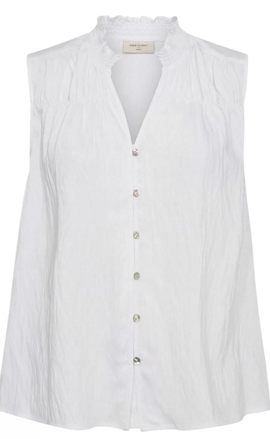 FreeQuent Blouse - Ally - Brilliant White Shop