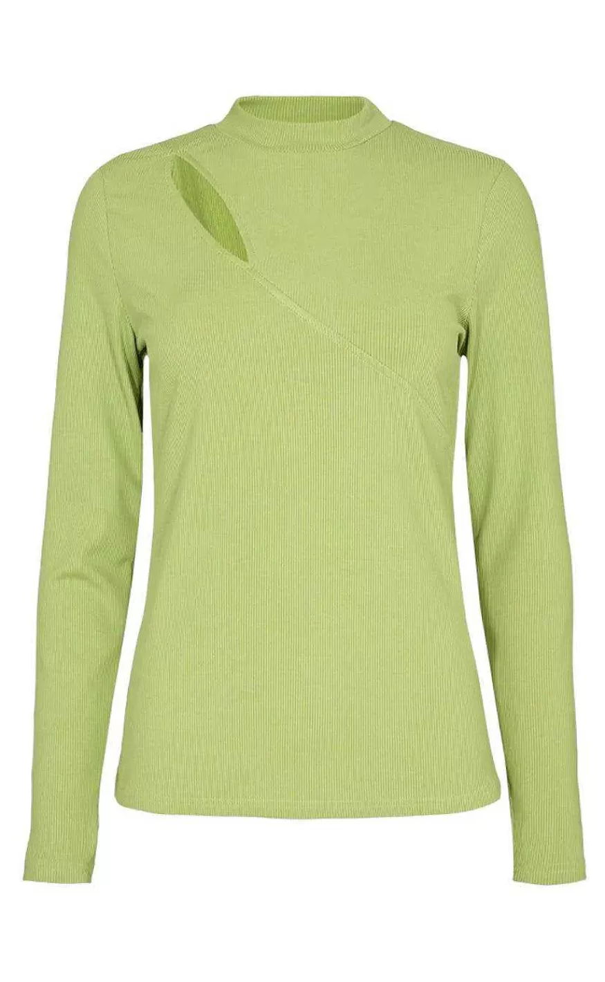 FreeQuent Bluse - Elduna - Lime Green Best Sale