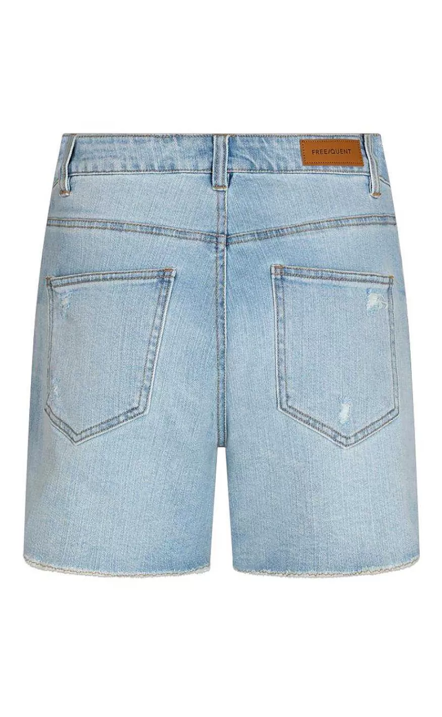 FreeQuent Shorts - Bagger - Light Blue Best Sale