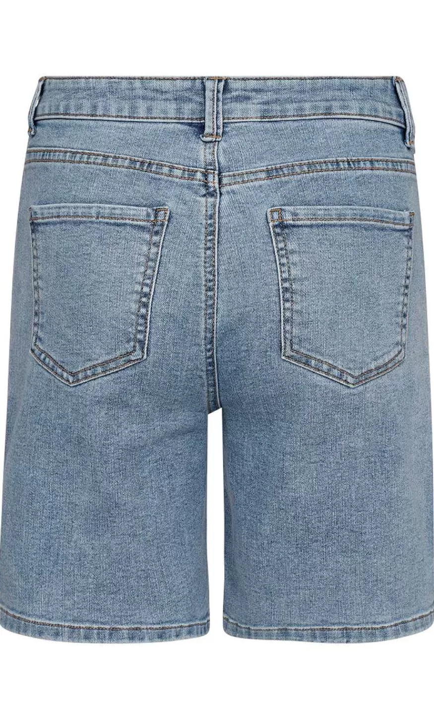 FreeQuent Shorts - Jane - Light Blue Denim Cheap