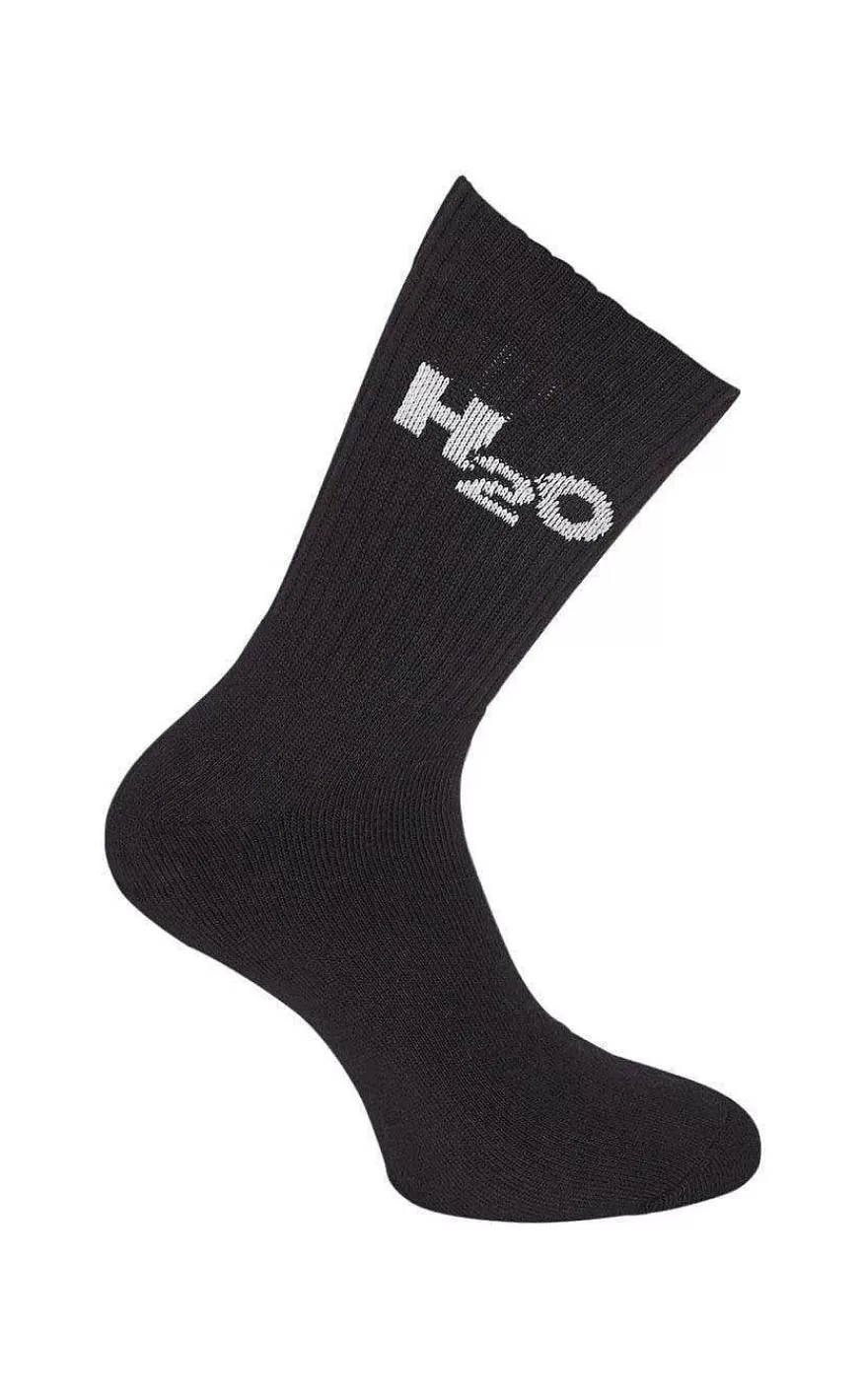 H2O Strømper - 3-Pack - Black Shop