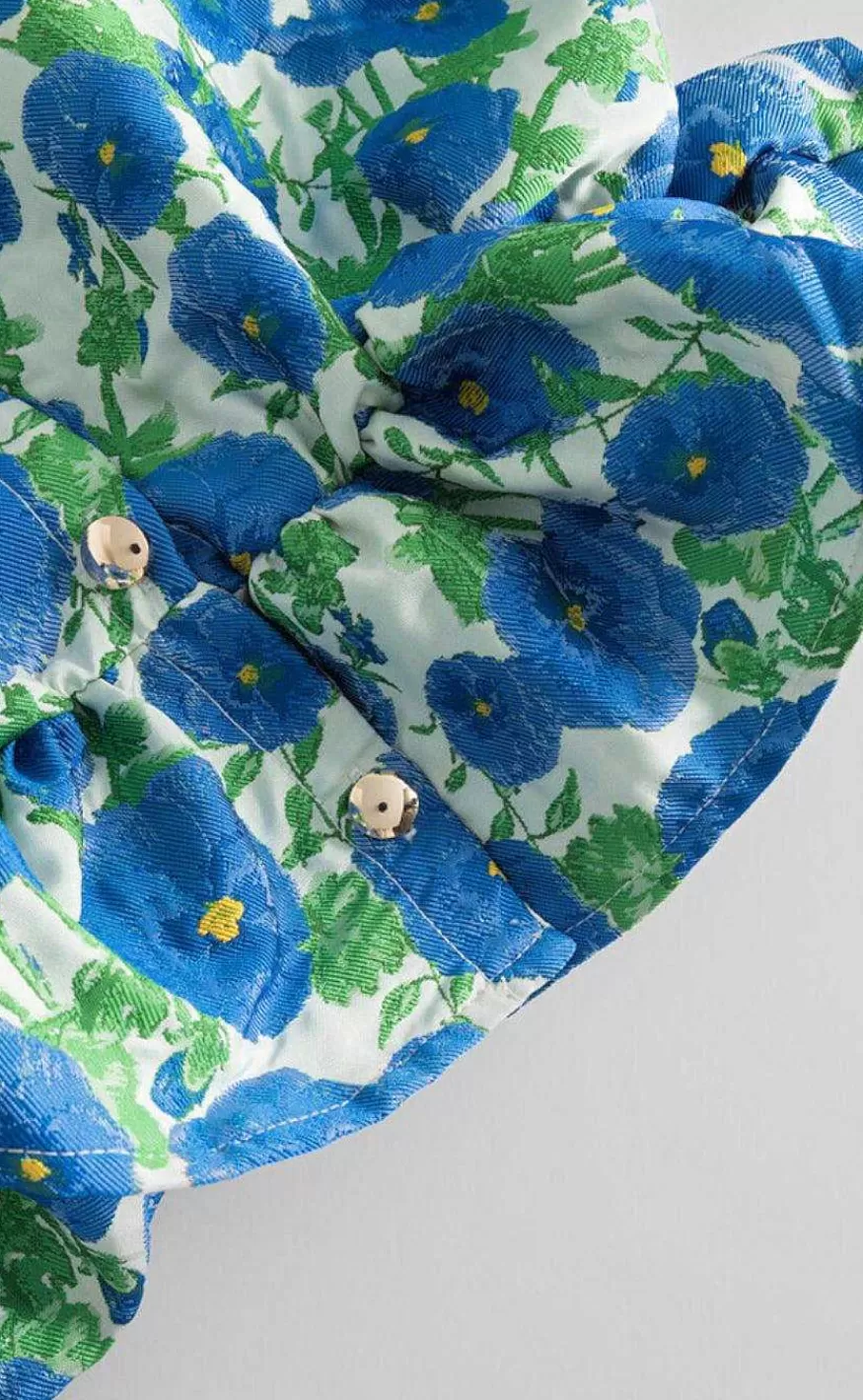 HunKøn Hunkon Bluse - Betty - Blue Floral Shop