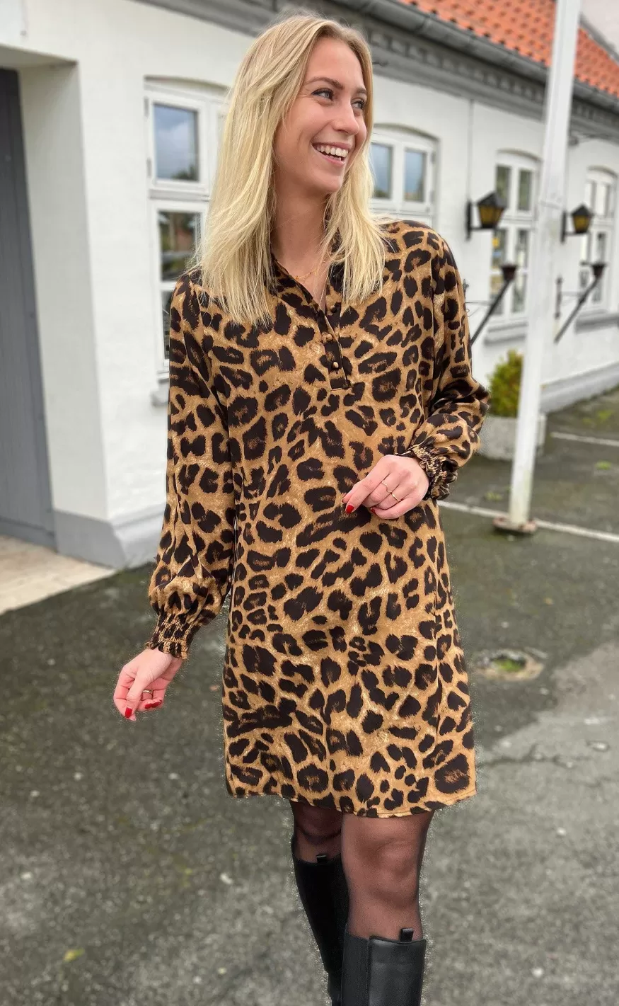 INA Copenhagen Kjole - Augusta - Leopard Fashion