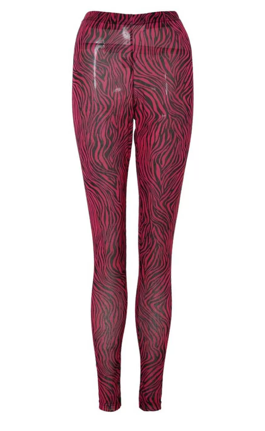 INA Copenhagen Leggings - Sofia - Pink Zebra Cheap