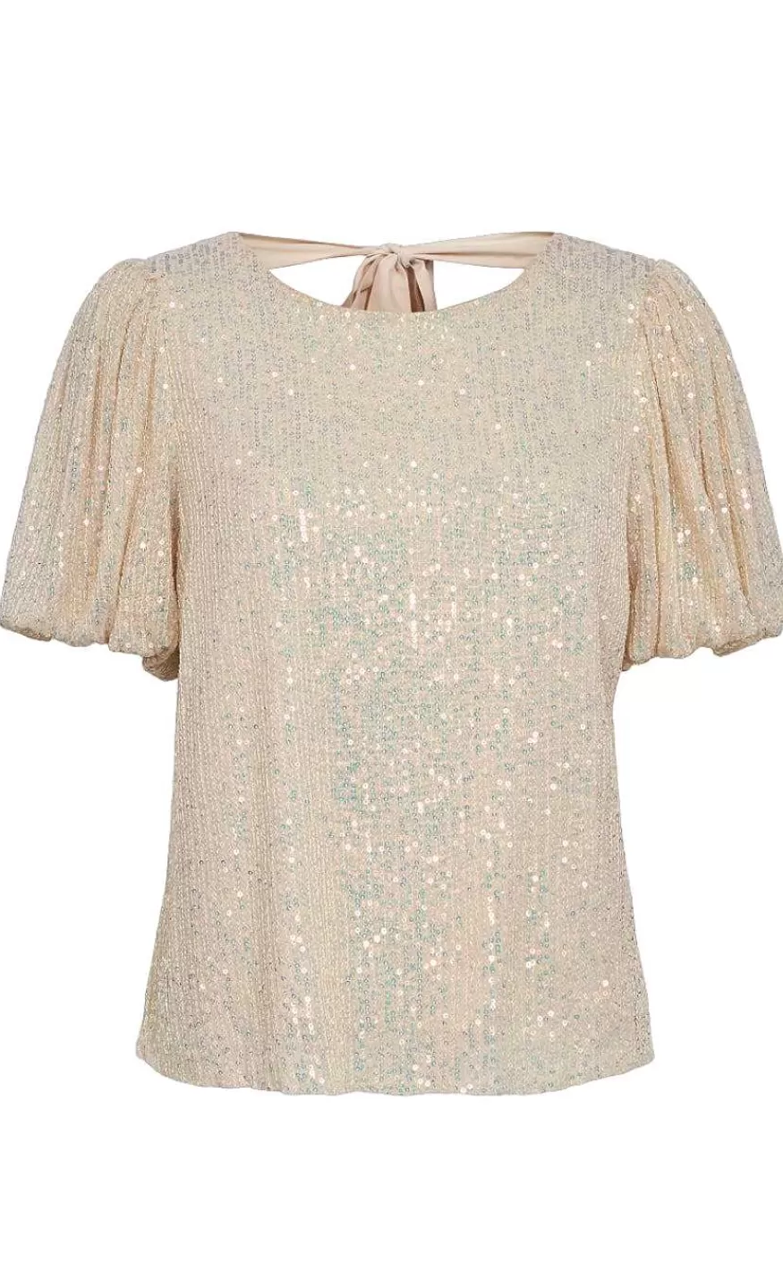 Liberté Liberte Bluse - Paige - Creme Sequins Best