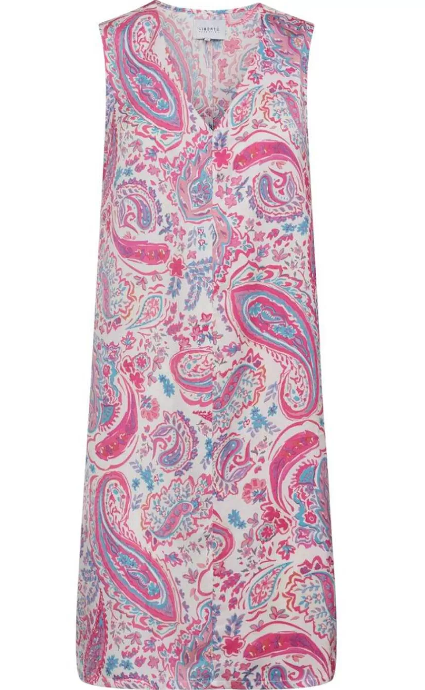 Liberté Liberte Kjole - Elin - Pink Paisley Shop