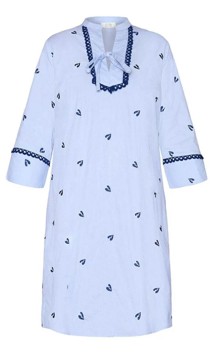 LOVEu0026DIVINE Love & Divine Kjole - Love1011-1 - Light Blue/Navy Store