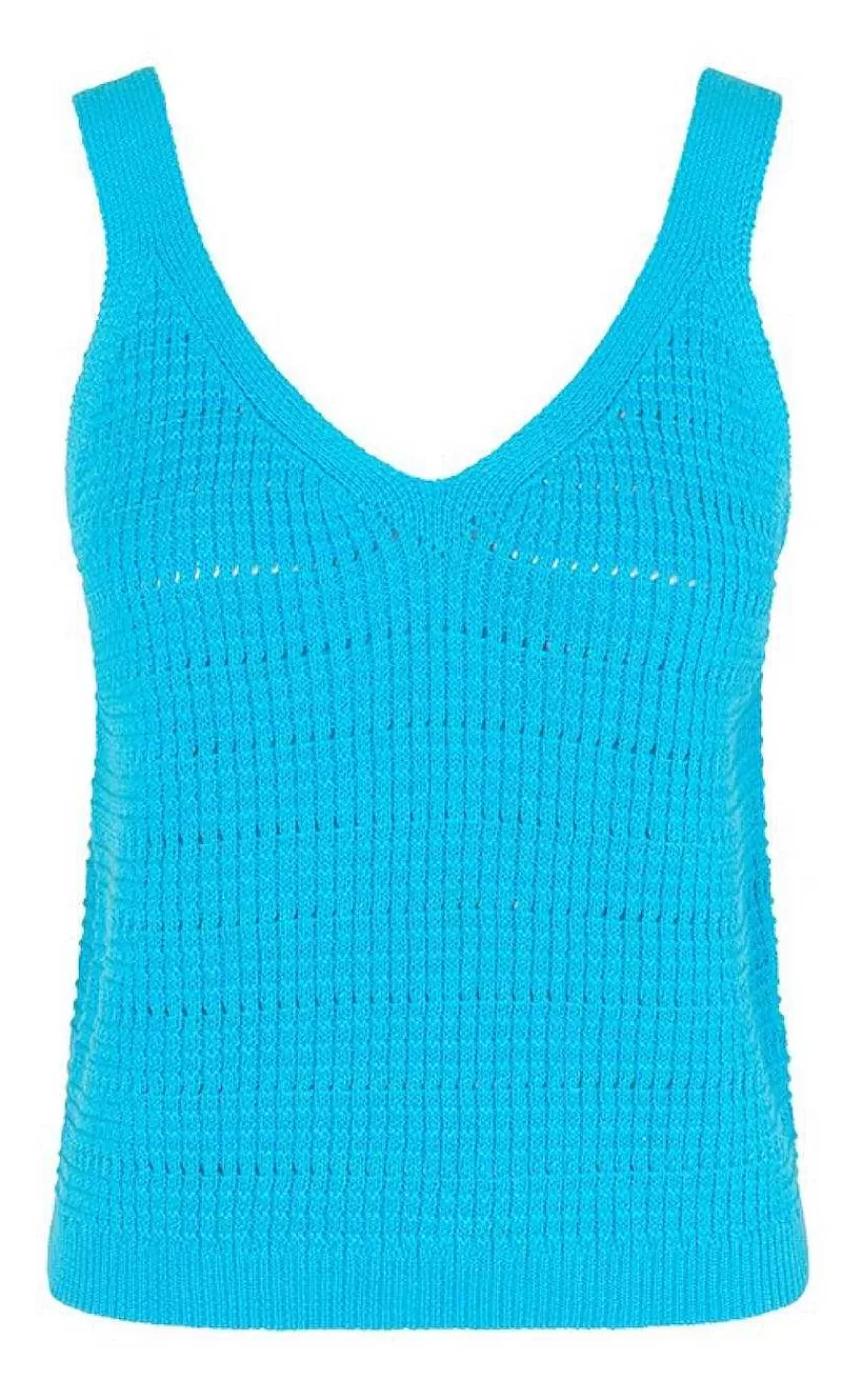 MBYM Top - Krista - Surf Blue Clearance