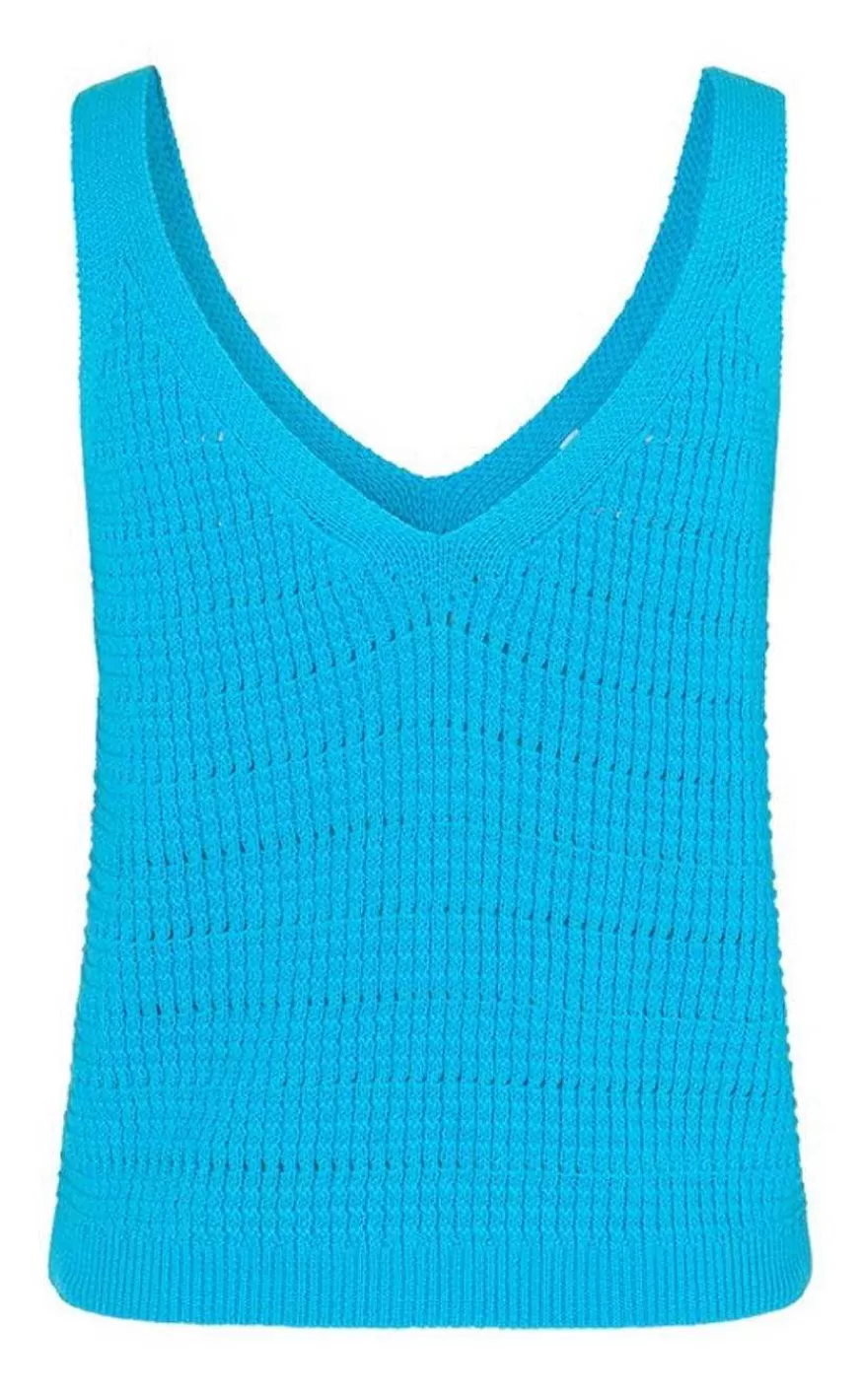 MBYM Top - Krista - Surf Blue Clearance