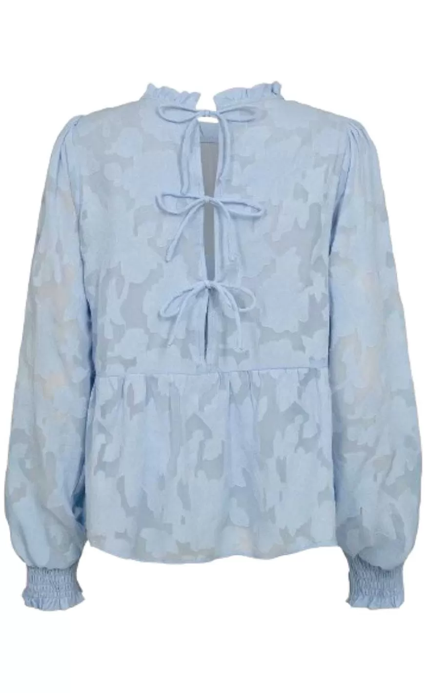 Moves Bluse - Kamill - Placid Blue Hot