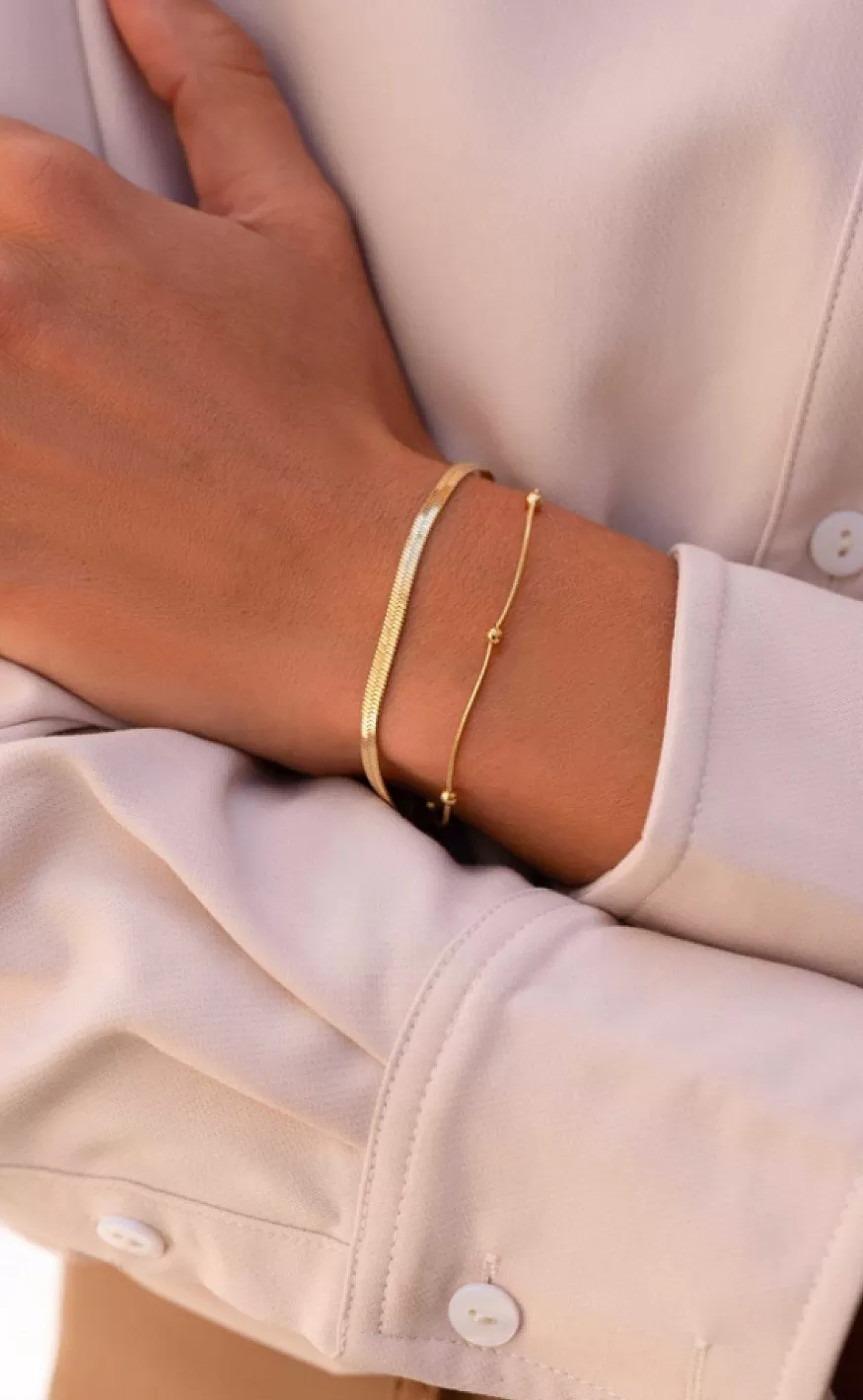 Smykkeli Copenhagen Armband - Barcelona - Gold Discount