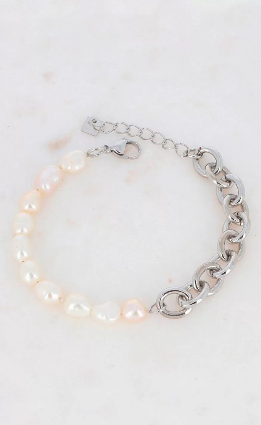 Smykkeli Copenhagen Armband - Paris - Silver W. Freshwater Pearls Clearance