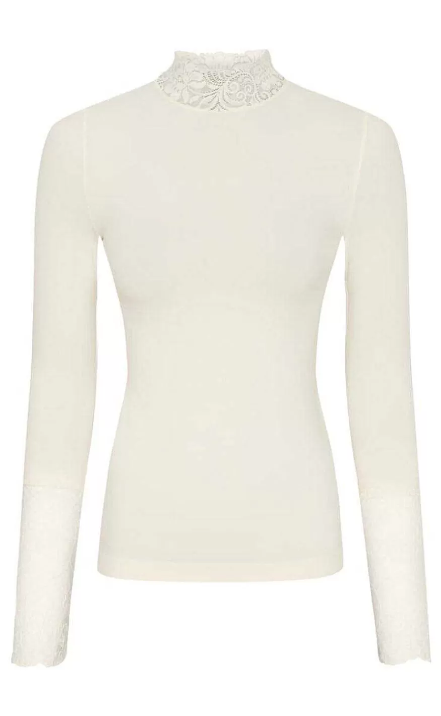 TIM u0026 SIMONSEN Tim & Simonsen Bluse - Abby - Panna Sale