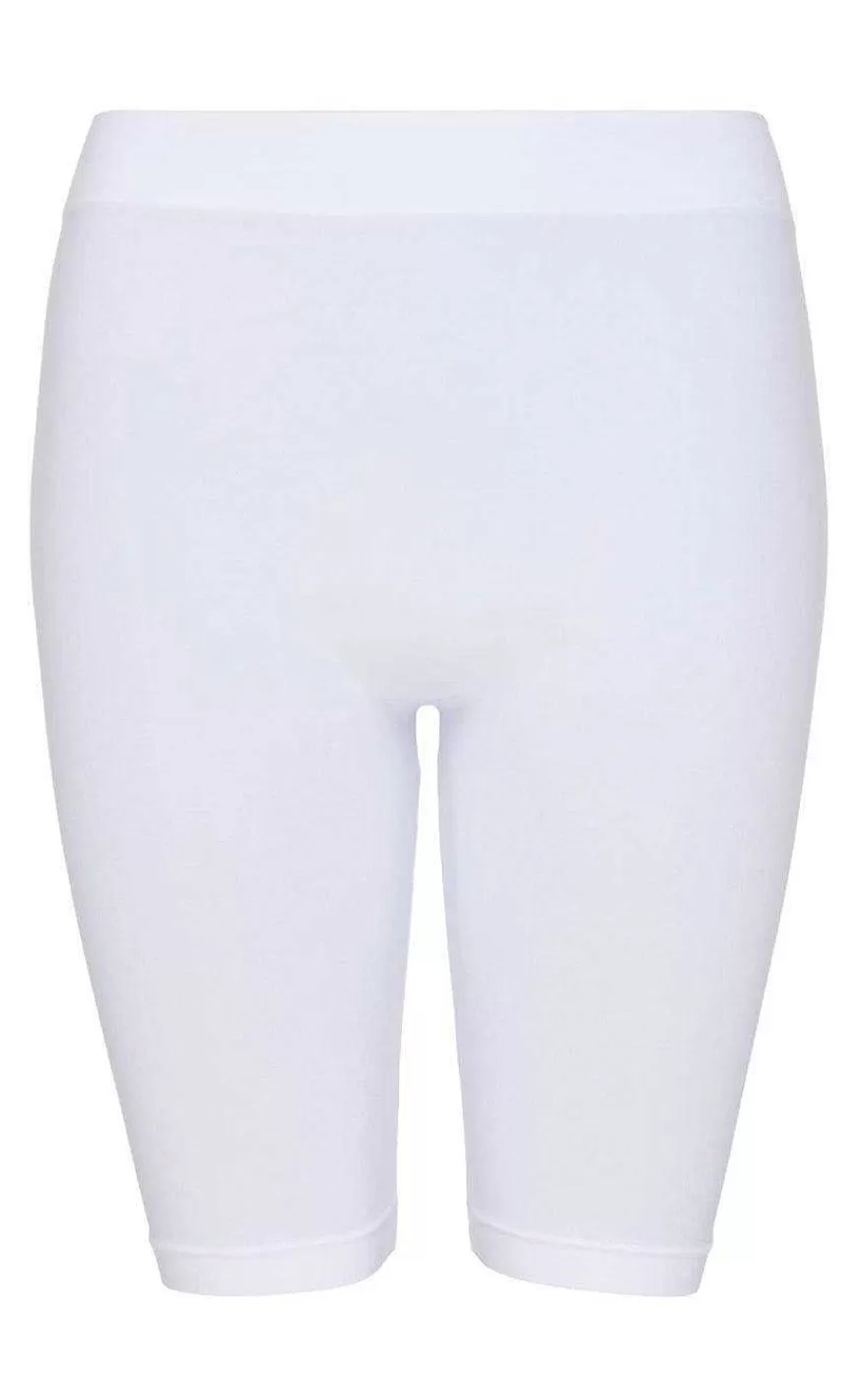 TIM u0026 SIMONSEN Tim & Simonsen Leggings - Rosa Bike Shorts - White Cheap