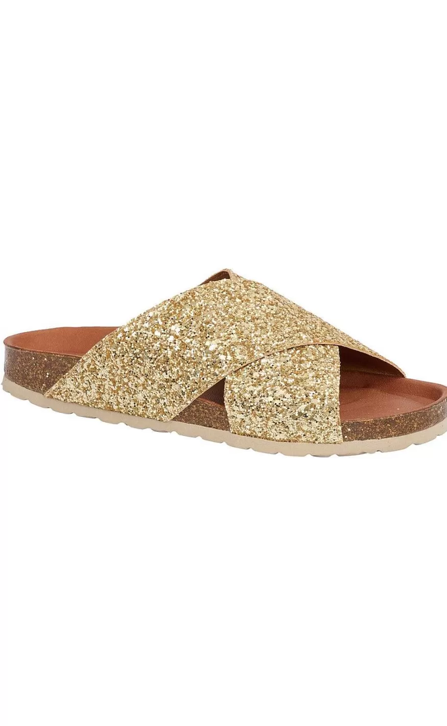 TIM u0026 SIMONSEN Tim & Simonsen Sandaler - Annet - Gold Glitter New