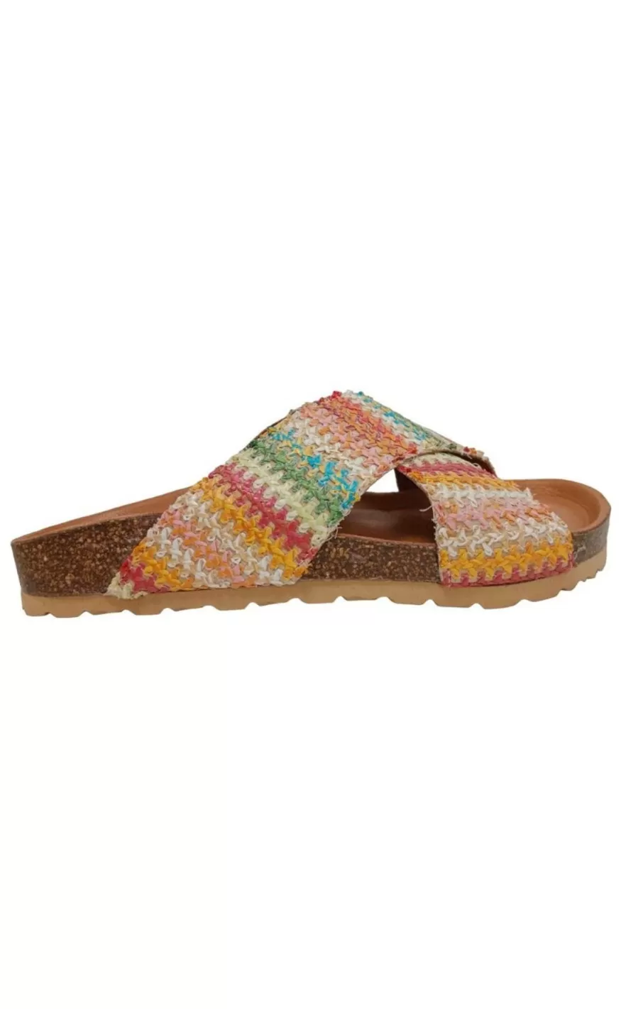 TIM u0026 SIMONSEN Tim & Simonsen Sandaler - Annet Boho - Crochet Multi Hot