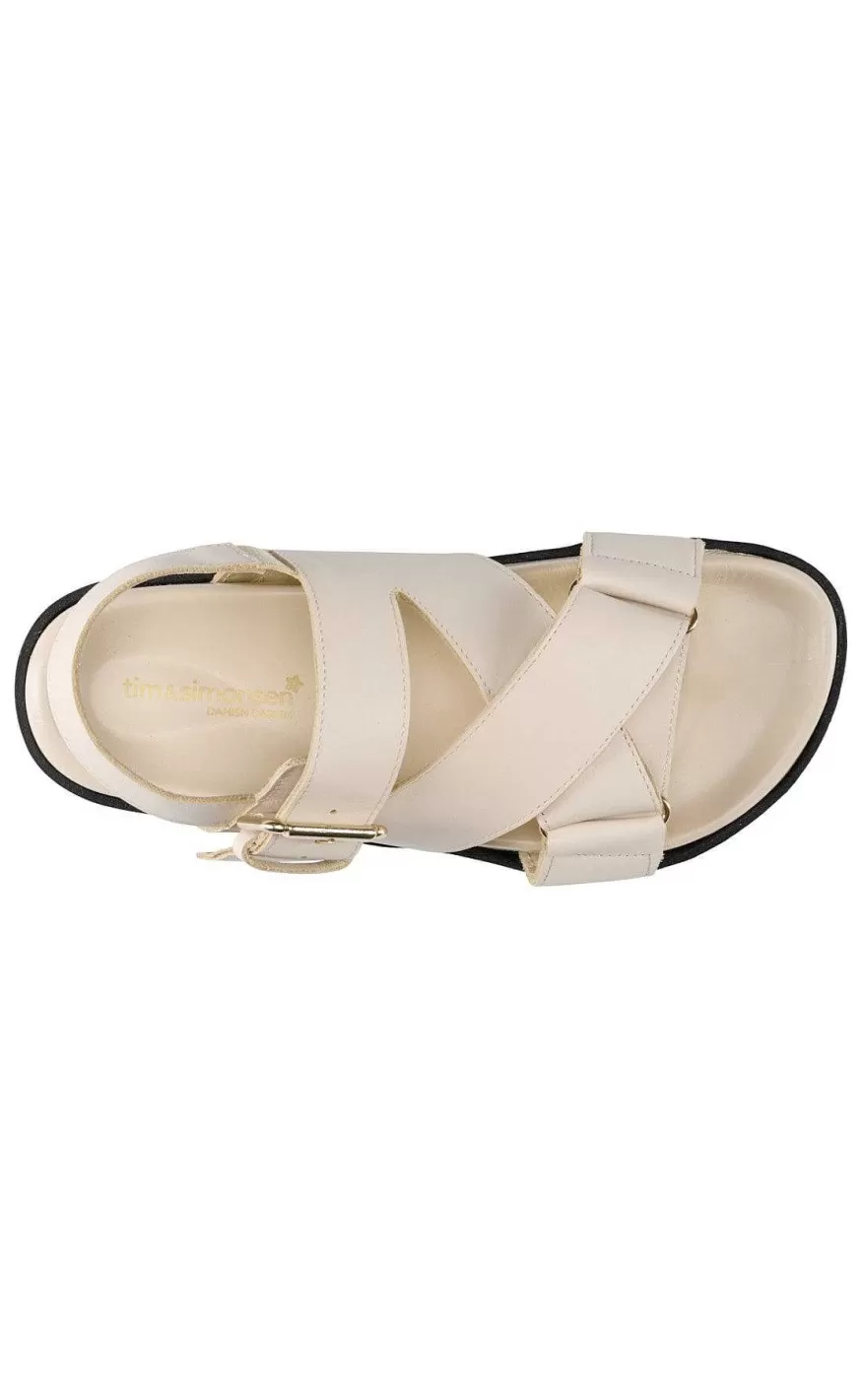 TIM u0026 SIMONSEN Tim & Simonsen Sandaler - Ivana - Ivory Best Sale