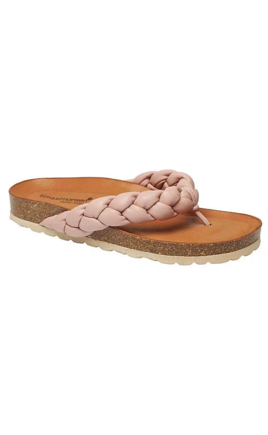 TIM u0026 SIMONSEN Tim & Simonsen Sandaler - Karina - Pink Discount