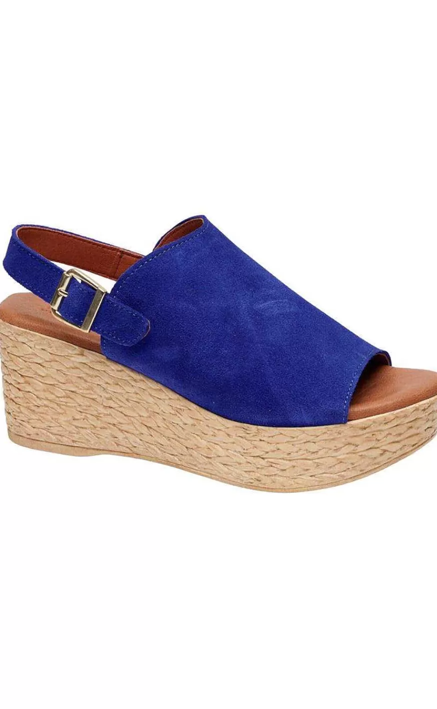 TIM u0026 SIMONSEN Tim & Simonsen Sandaler - Line Suede - Royal Fashion