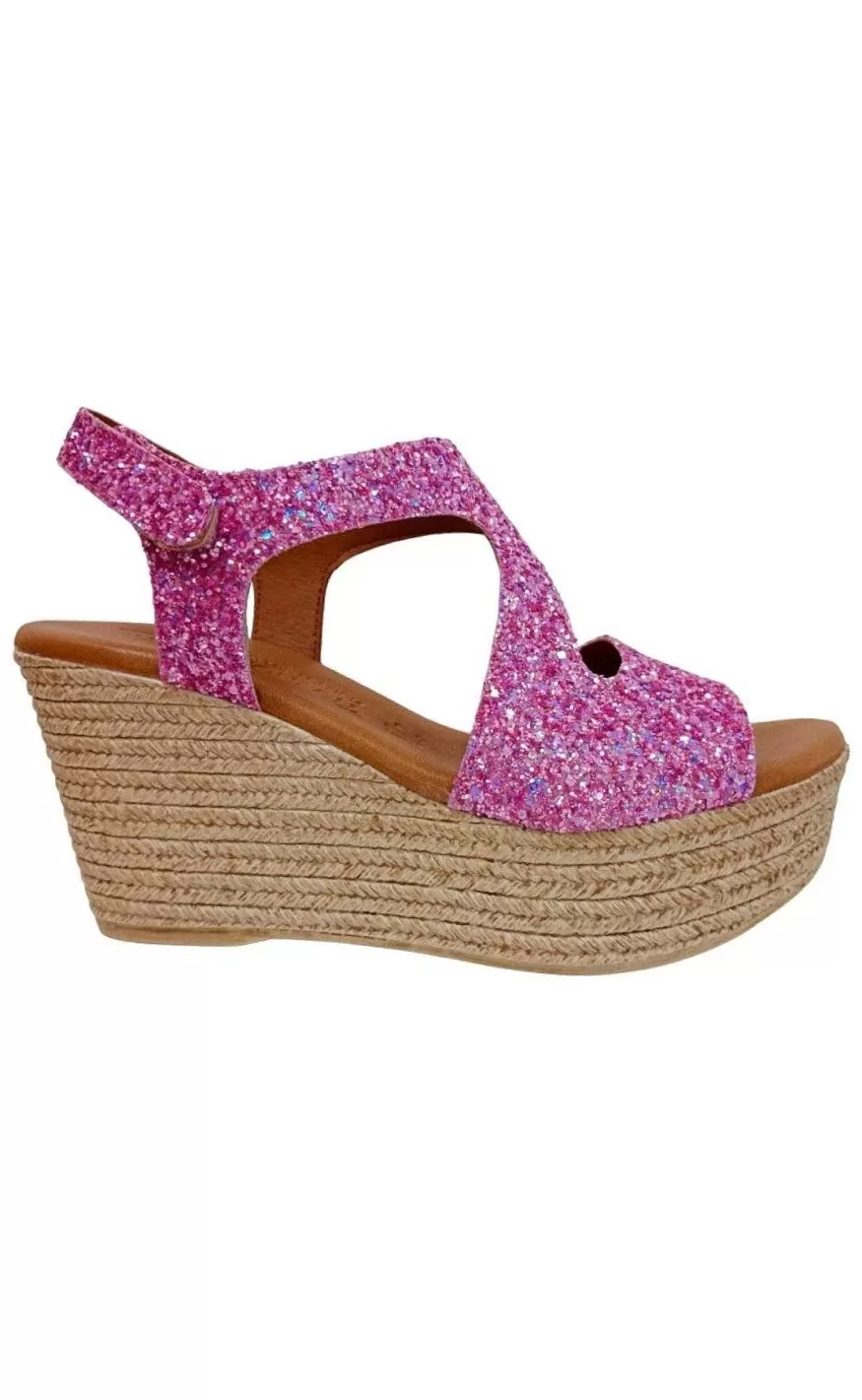 TIM u0026 SIMONSEN Tim & Simonsen Sandaler - Masha - Glitter Rosa Best Sale