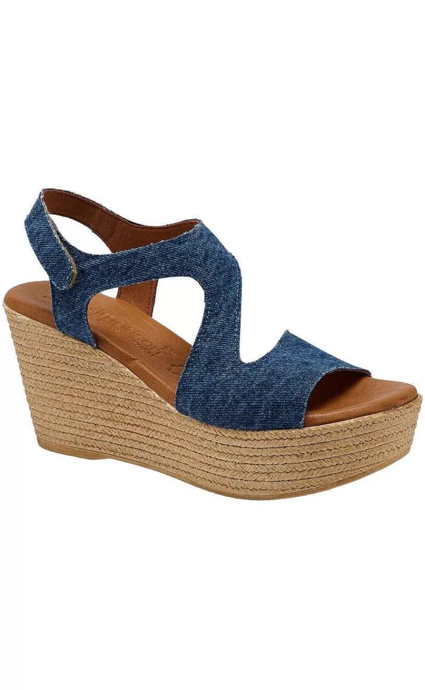 TIM u0026 SIMONSEN Tim & Simonsen Sandaler - Masha - Jeans Denim Lavado Best