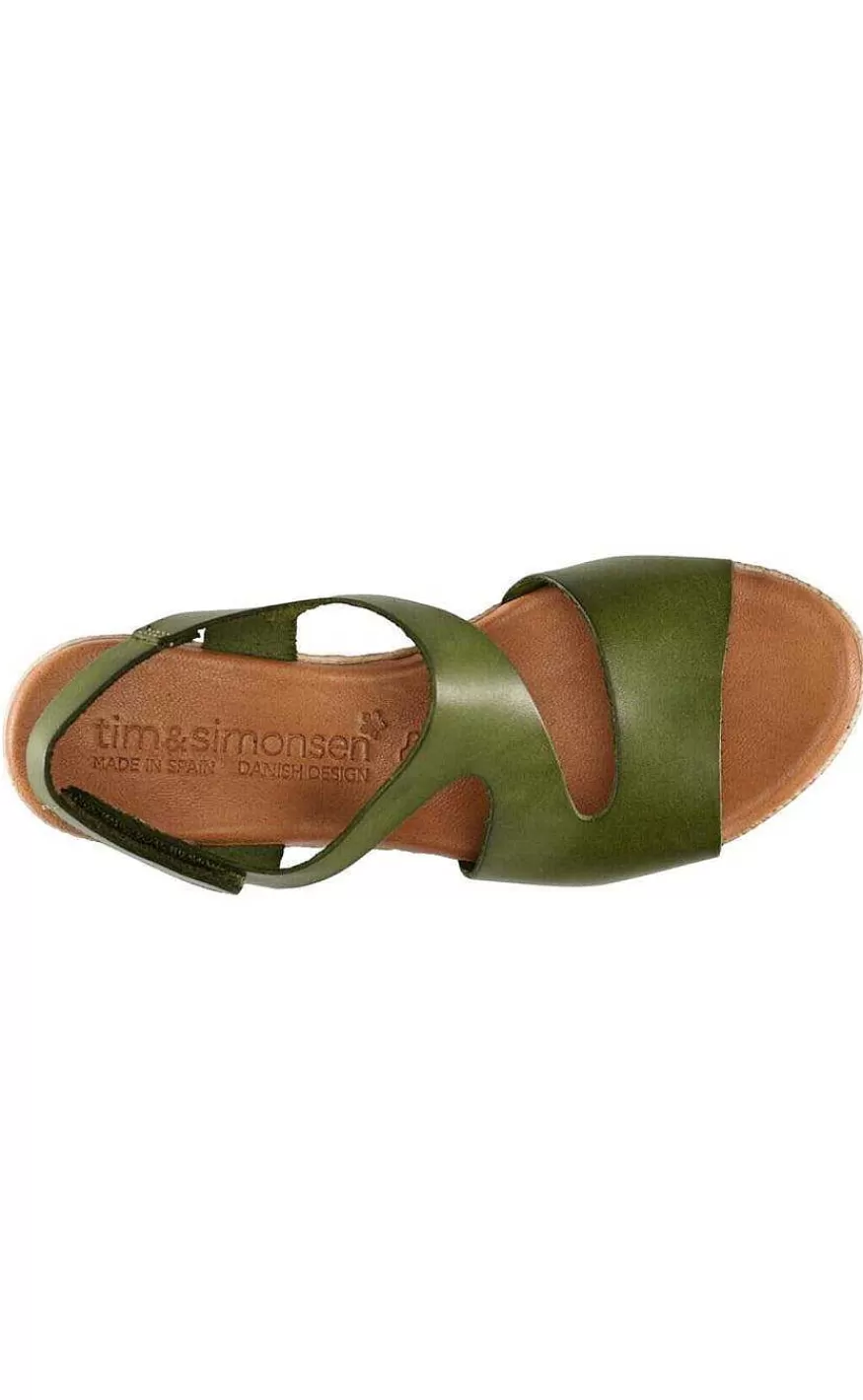 TIM u0026 SIMONSEN Tim & Simonsen Sandaler - Masha - Pistacho Flash Sale