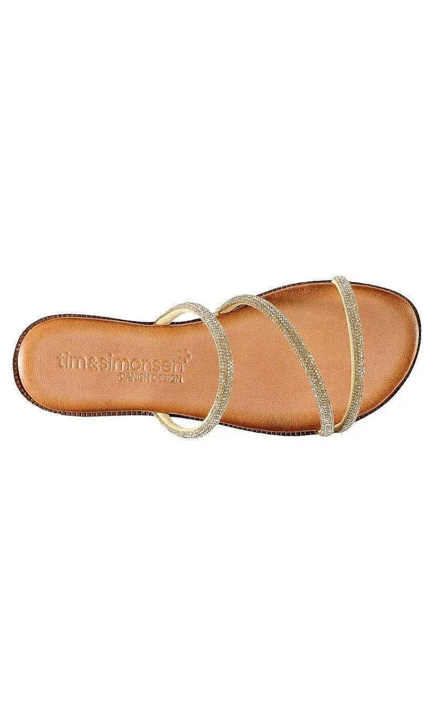 TIM u0026 SIMONSEN Tim & Simonsen Sandaler - Myriel - Champagne Discount