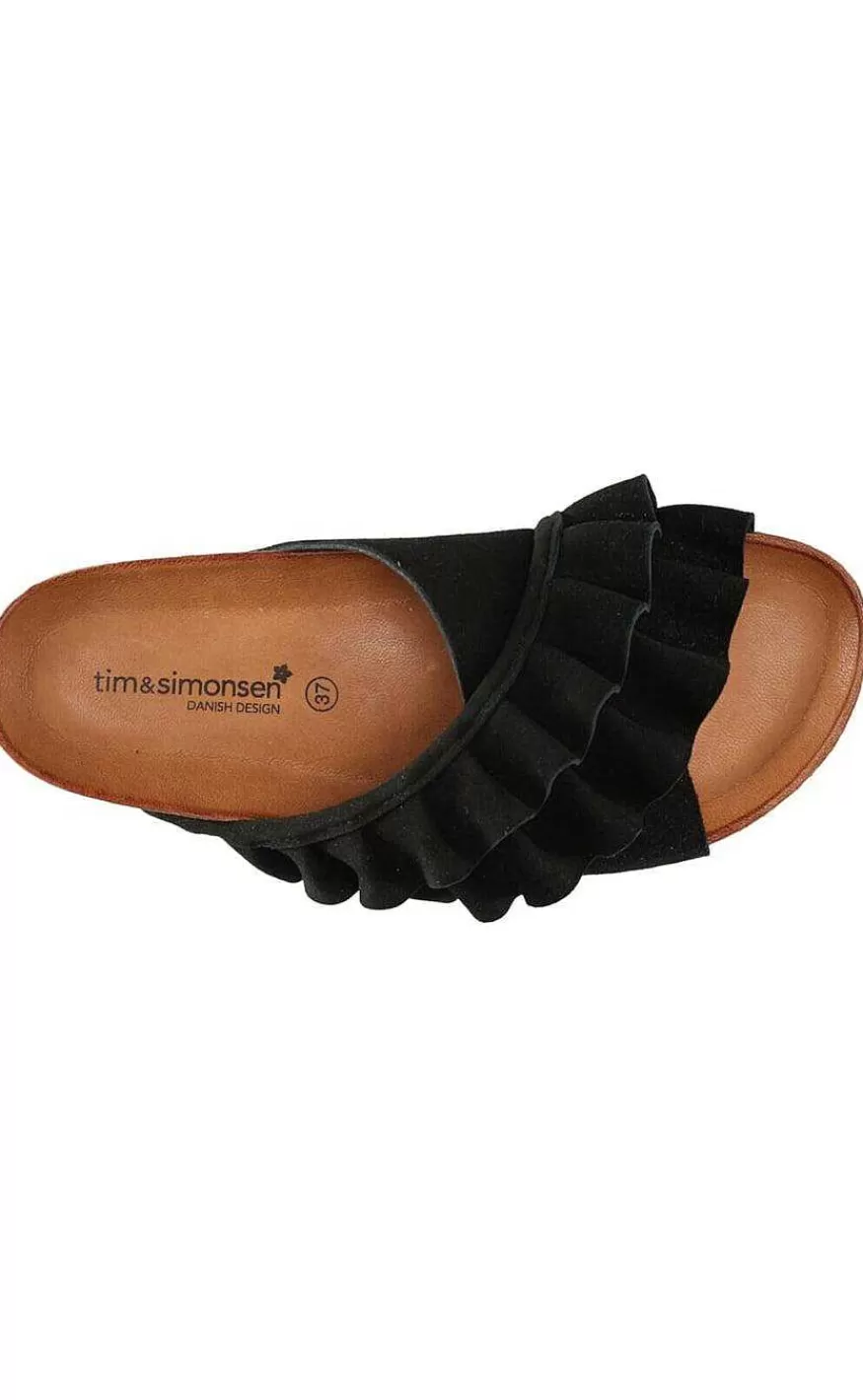 TIM u0026 SIMONSEN Tim & Simonsen Sandaler - Nora - Black Outlet