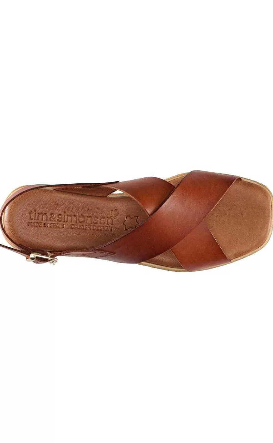 TIM u0026 SIMONSEN Tim & Simonsen Sandaler - Sussie - Cuero Best Sale