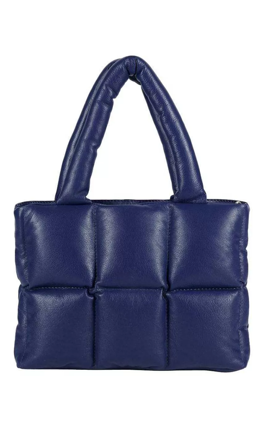 TIM u0026 SIMONSEN Tim & Simonsen Taske - Duffy - Leather Cobalt Best Sale