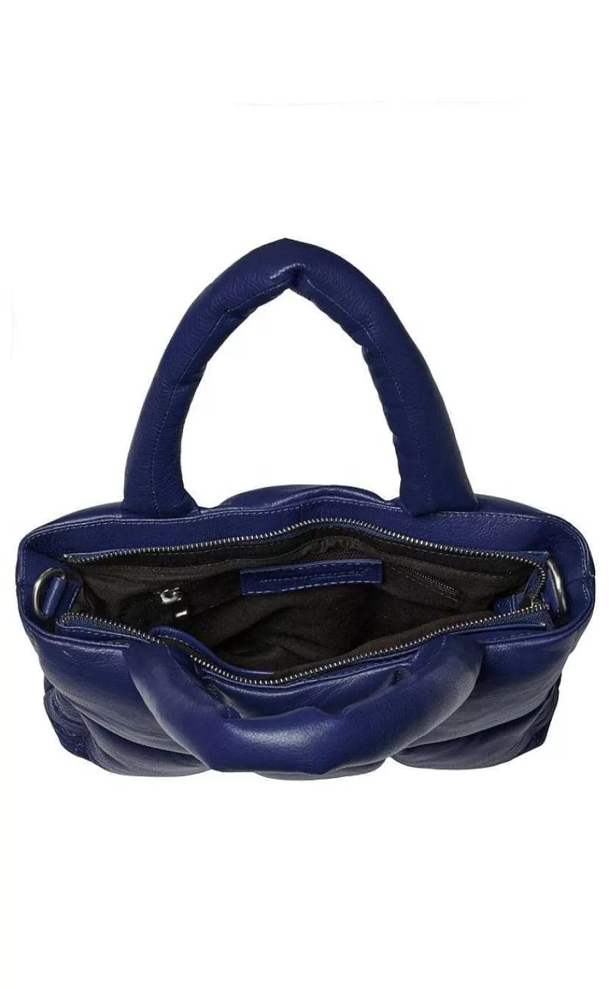 TIM u0026 SIMONSEN Tim & Simonsen Taske - Duffy - Leather Cobalt Best Sale