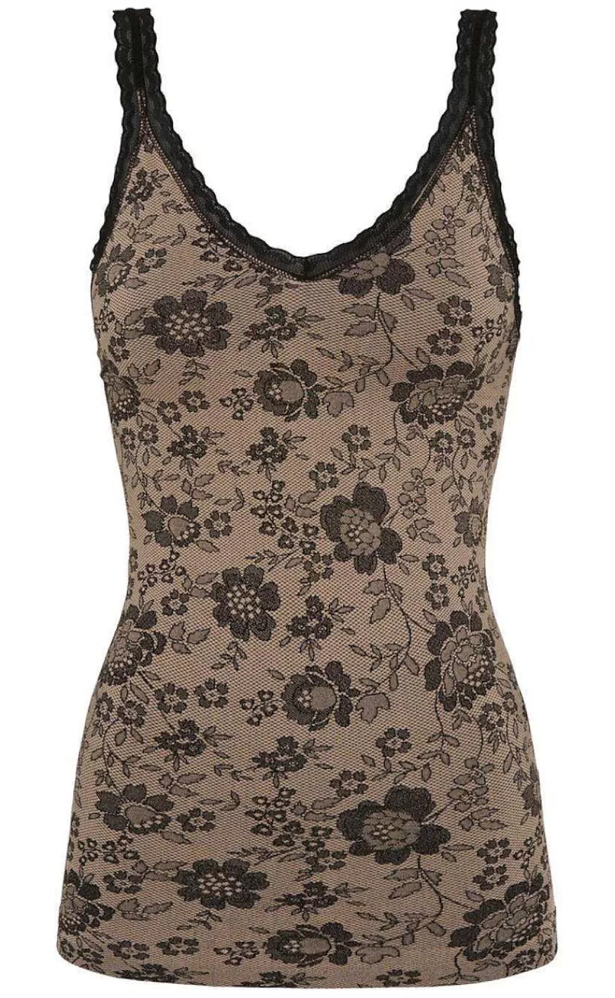 TIM u0026 SIMONSEN Tim & Simonsen Top - Elena Lace - Nudo Best