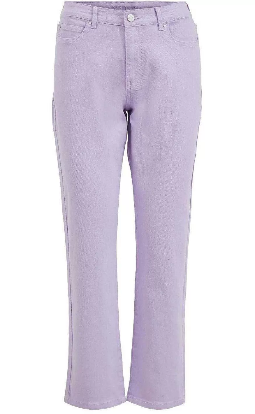 VILA Bukser - Sommer - Pastel Lilac Shop